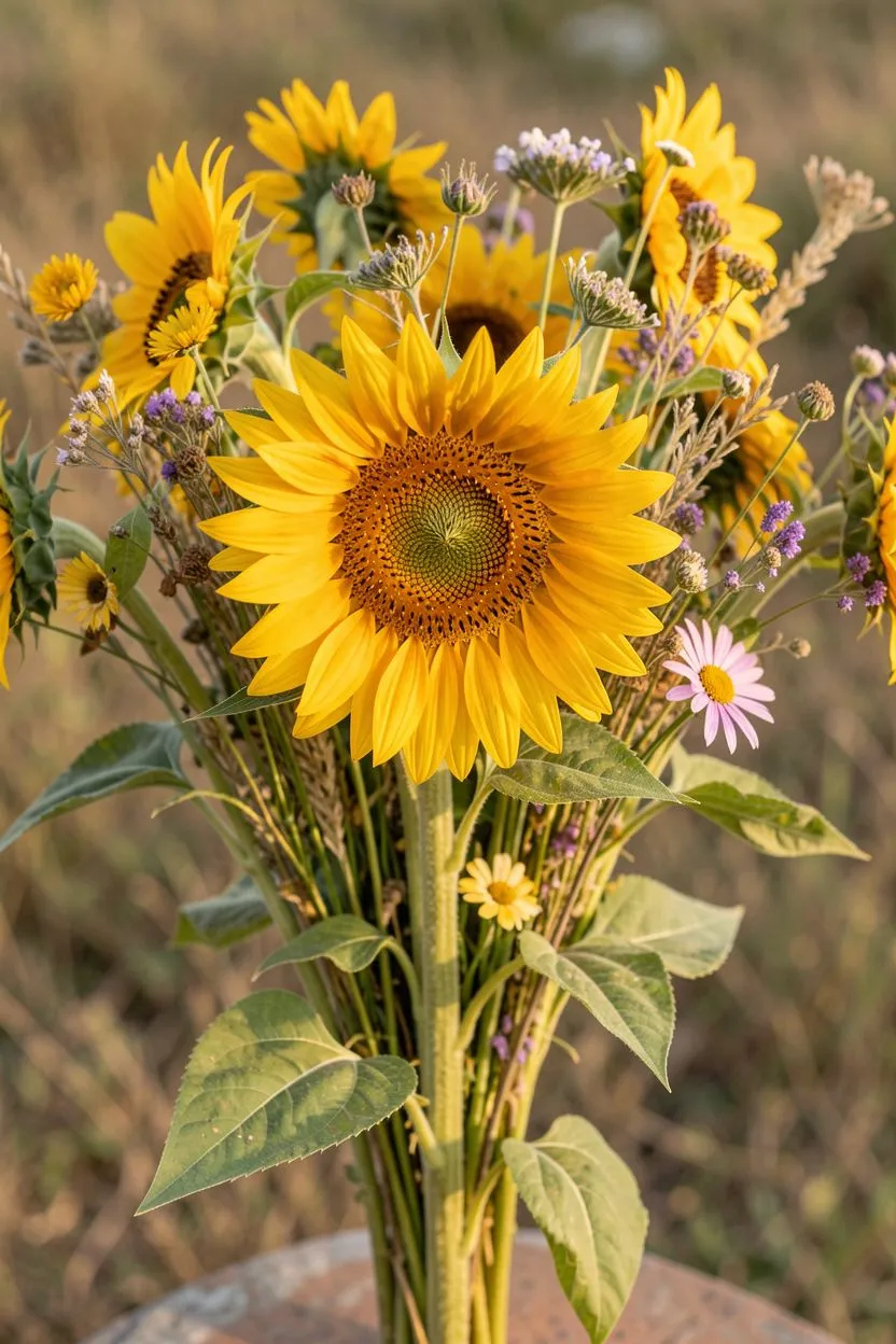 Sunflower Brave Heart